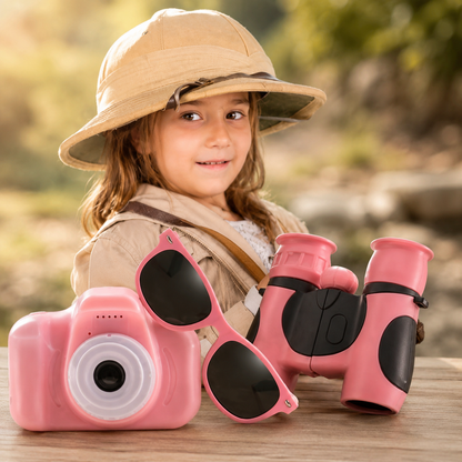 Gafas de sol polarizadas con protección UV para niños, flexibles y envolventes