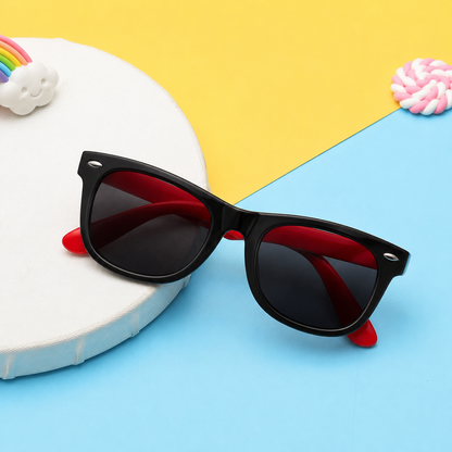 Gafas de sol polarizadas con protección UV para niños, flexibles y envolventes