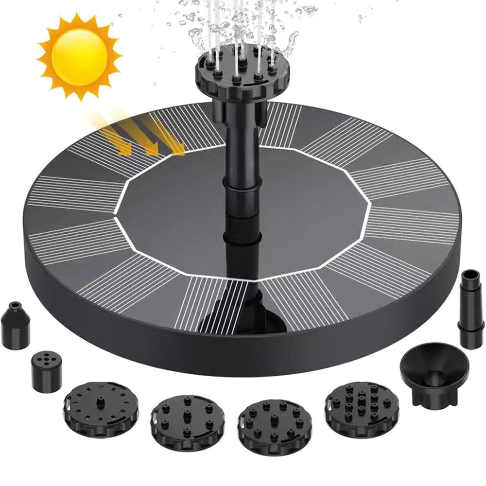 Teichbrunnen Solarbrunnen Pumpe Wasserspiel