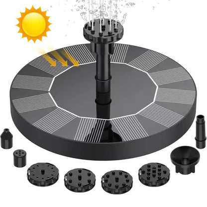 Teichbrunnen Solarbrunnen Pumpe Wasserspiel