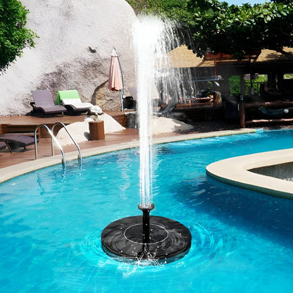 Teichbrunnen Solarbrunnen Pumpe Wasserspiel