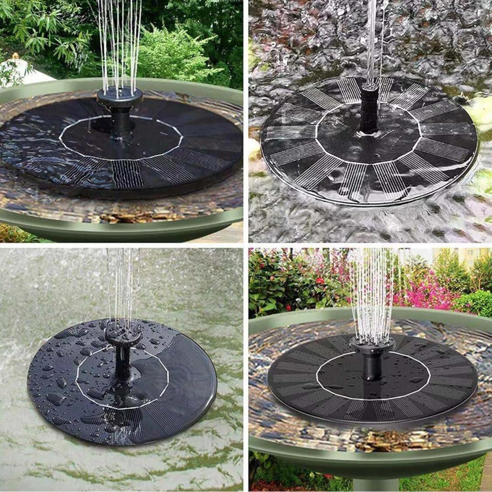Teichbrunnen Solarbrunnen Pumpe Wasserspiel