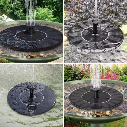 Teichbrunnen Solarbrunnen Pumpe Wasserspiel