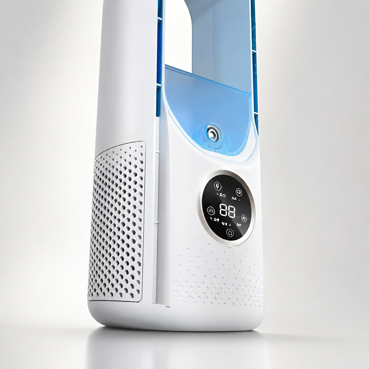 Bærbar aircondition uden blade, stille køleventilator