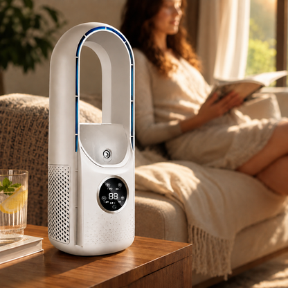 Bærbar køleventilator uden blade luftkonditionering