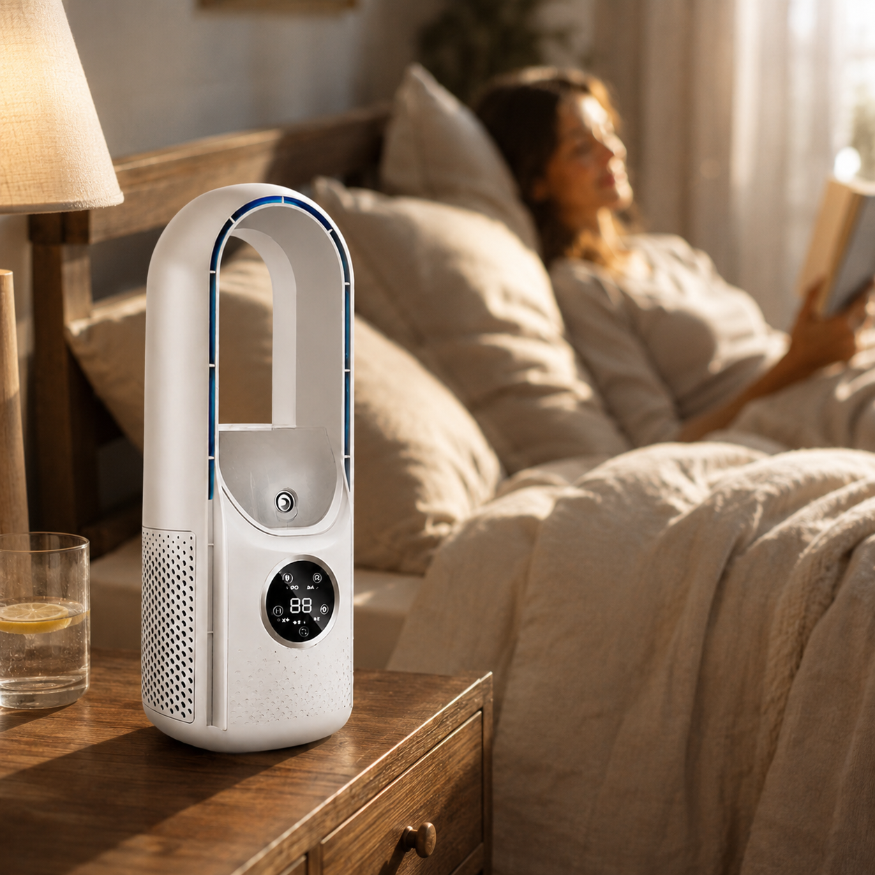 Bærbar køleventilator uden blade luftkonditionering