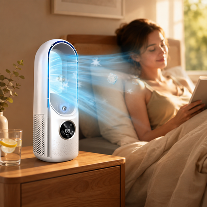 Bærbar køleventilator uden blade luftkonditionering