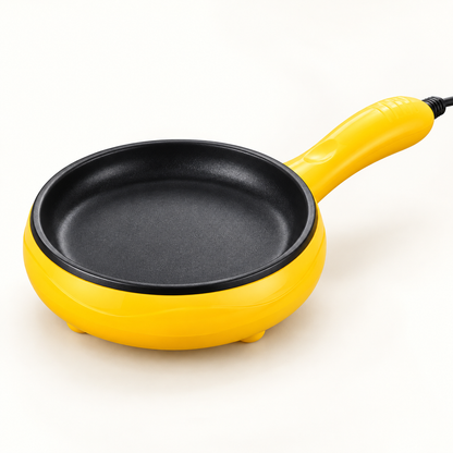 Portable Electric Mini Frying Pan Compact Non Stick Design