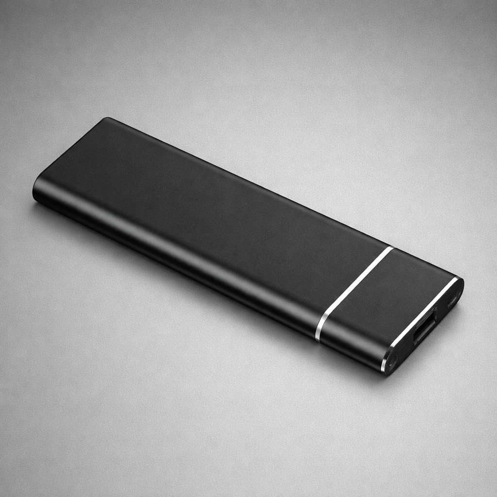 Disco Rigido Esterno Portatile USB C Ultra Sottile 500GB di Memoria