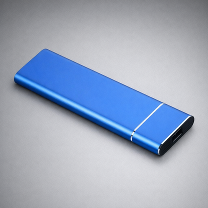 Disco Rigido Esterno Portatile USB C Ultra Sottile 500GB di Memoria