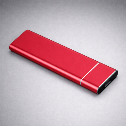 Disco Rigido Esterno Portatile USB C Ultra Sottile 500GB di Memoria