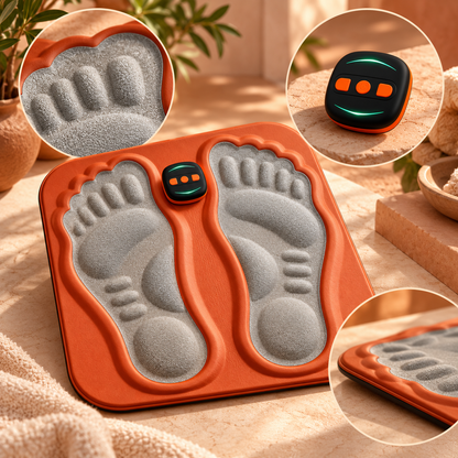 Bærbar fodmassagepude Ergonomisk design Sammenfoldelig æltning