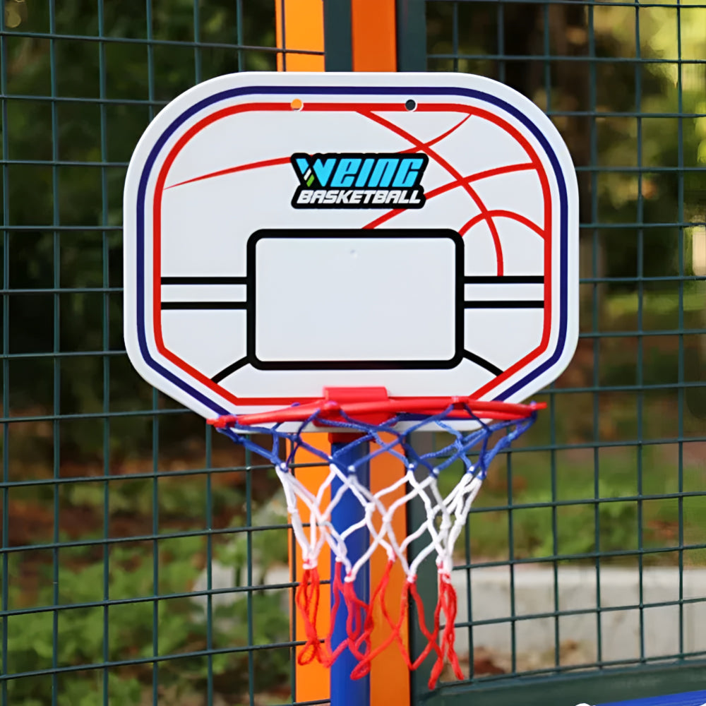 Portería portátil de fútbol y juguete de baloncesto para deportes al aire libre