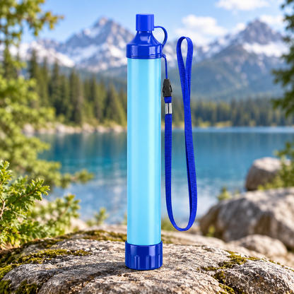 Filtro per acqua portatile, depuratore d'emergenza compatto da viaggio