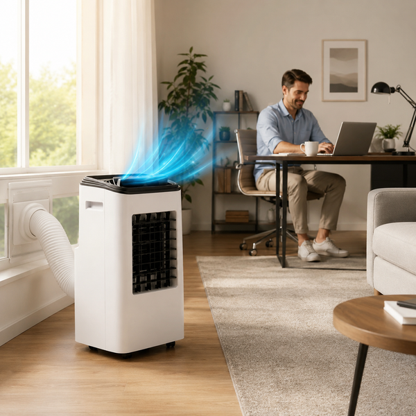Aire Acondicionado Portátil 12000 BTU Unidad Compacta para Enfriar Habitaciones