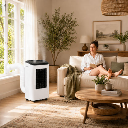 Bærbar aircondition 12000 BTU rumkølingsenhed