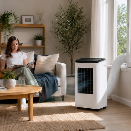 Bærbar aircondition 12000 BTU rumkølingsenhed