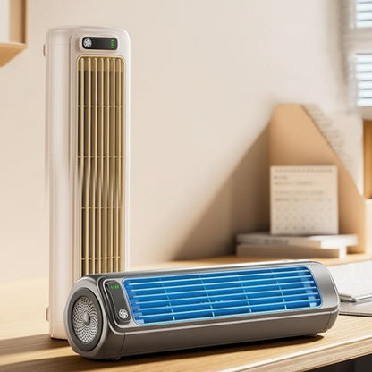 Condizionatore d'Aria Portatile Ventilatore a Torre Senza Pale con Raffreddamento USB