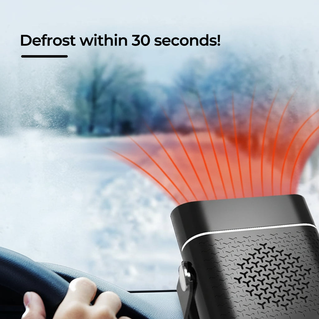 Car Heater Portable 12V Electric Fast Heating Defroster Fan