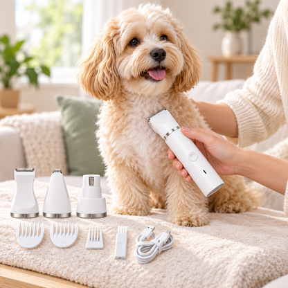 Portable Pet Grooming Tools Set Compact Design
