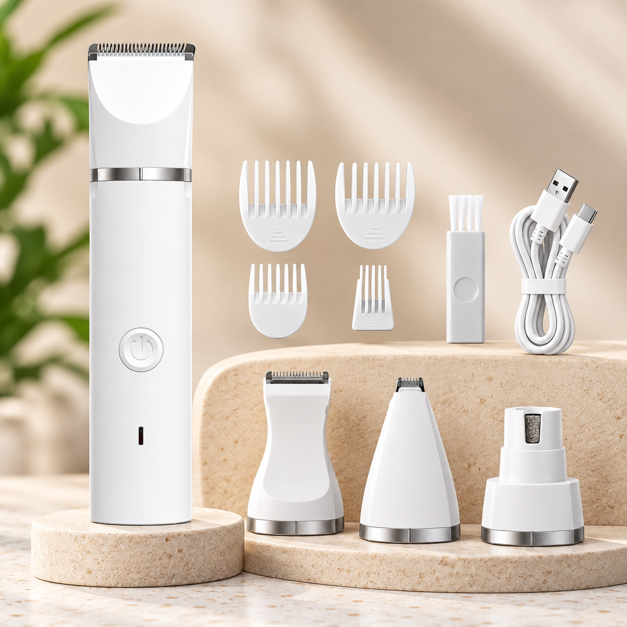 Portable Pet Grooming Tools Set Compact Design