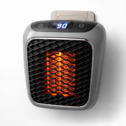 Calefactor portátil compacto eléctrico oscilante