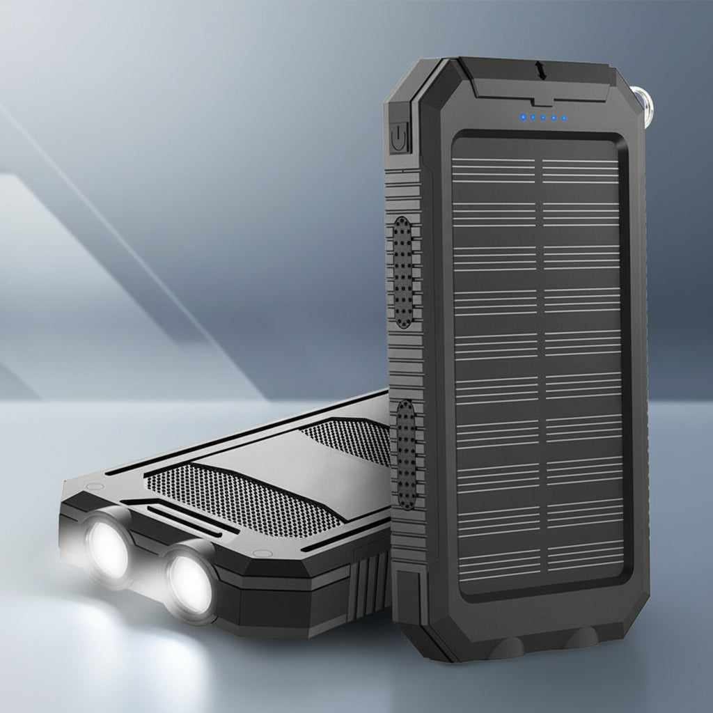 Soloplader 20000mAh Vandtæt Powerbank