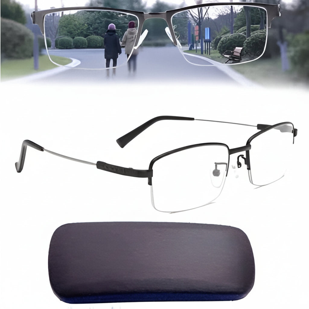 Progressive Reading Glasses Clear Vision All Distances