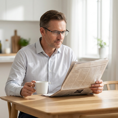 Progressive Reading Glasses Clear Vision All Distances