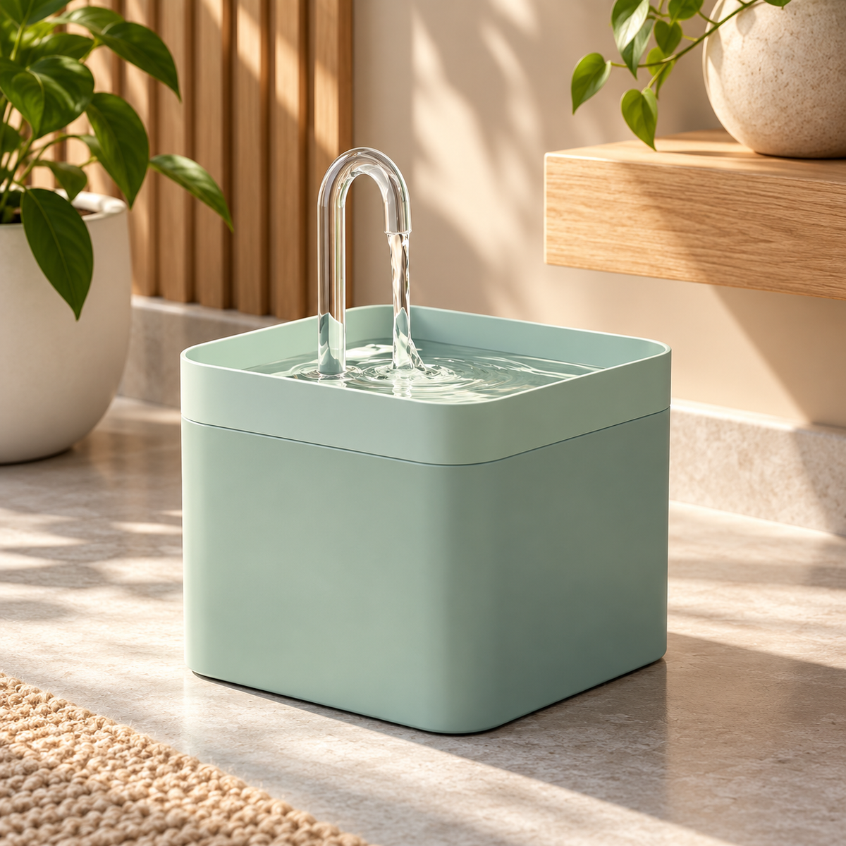 Quiet Cat Water Fountain Automatic Pet Quiet Pump Filter