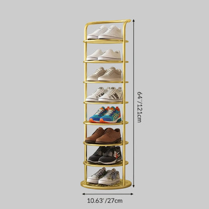Shoe Rack Vertical Storage Metal Organizer Entryway Closet