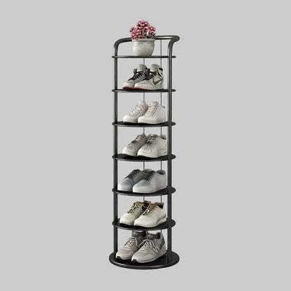 Shoe Rack Vertical Storage Metal Organizer Entryway Closet