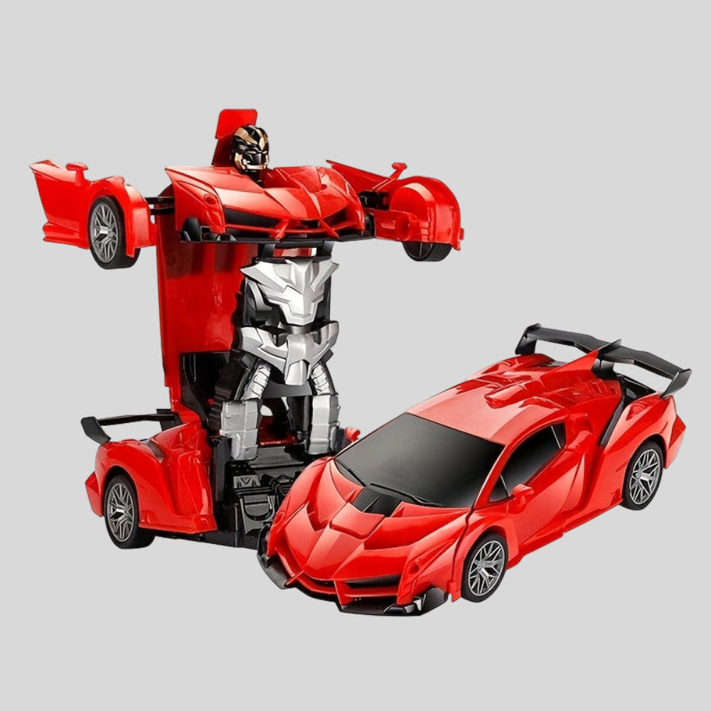 RC Cars Transforming Remote Control Car Robot Toy with LED Lights 3