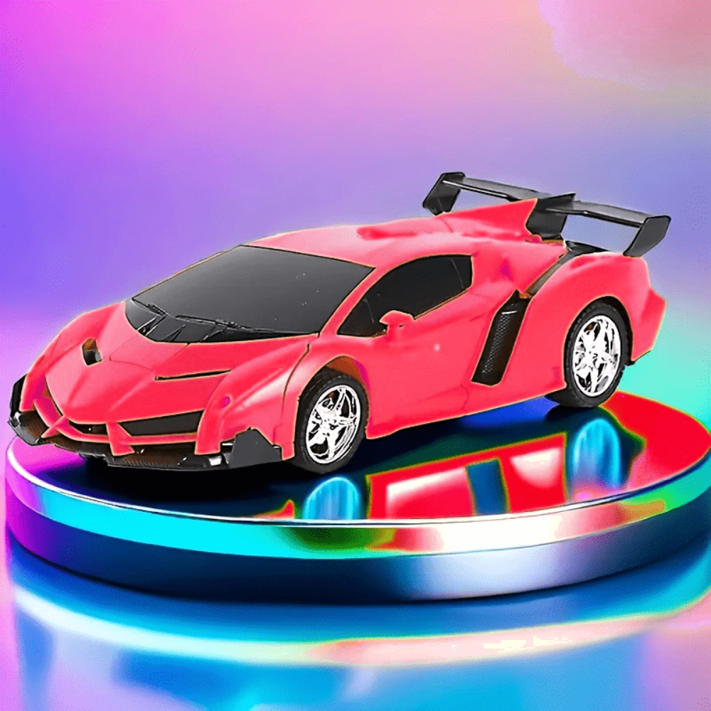 RC Cars Transforming Remote Control Car Robot Toy with LED Lights 4