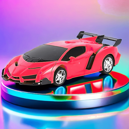 RC Cars Transforming Remote Control Car Robot Toy with LED Lights 4