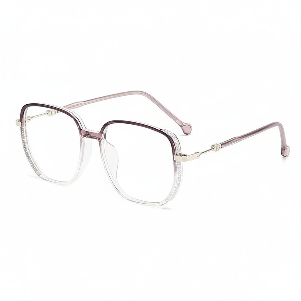 Lesebrille mit Gleitsicht, Blaulichtfilter und leichtem Gestell