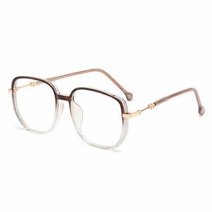 Lesebrille mit Gleitsicht, Blaulichtfilter und leichtem Gestell
