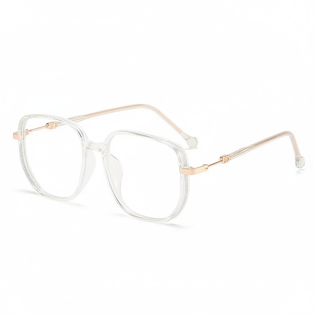 Lesebrille mit Gleitsicht, Blaulichtfilter und leichtem Gestell
