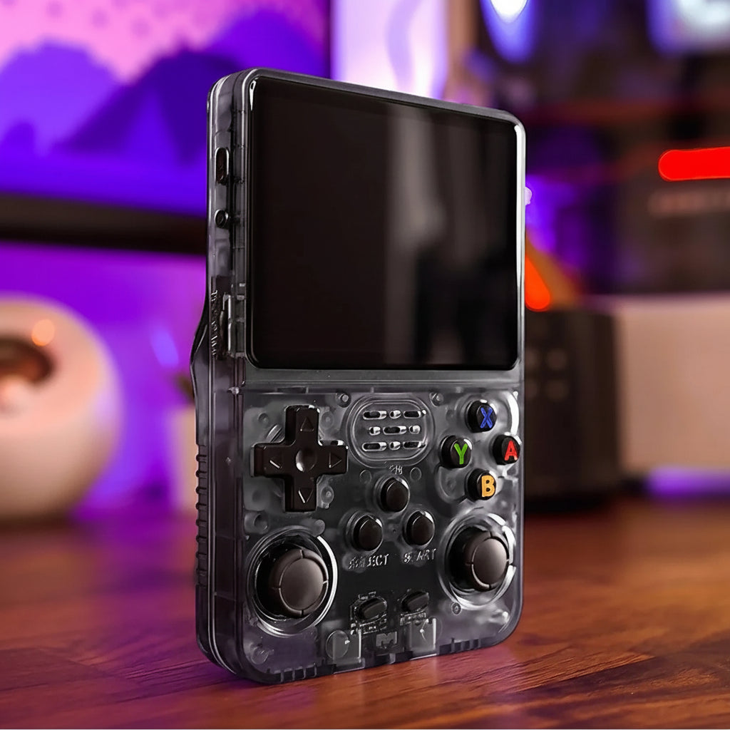 Handheld Game Console Retro Portable Gaming Player IPS Screen