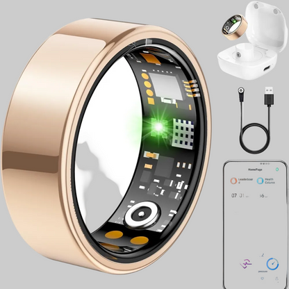 Smart Ring Fitness Tracker Sleep Health Monitor