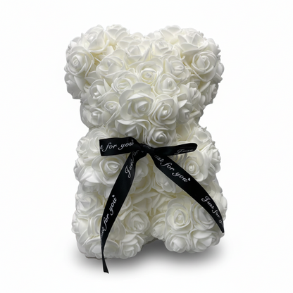 Orso di Fiori Rosa Orso di Peluche Romantico Decorazione Regalo di Rose di Schiuma