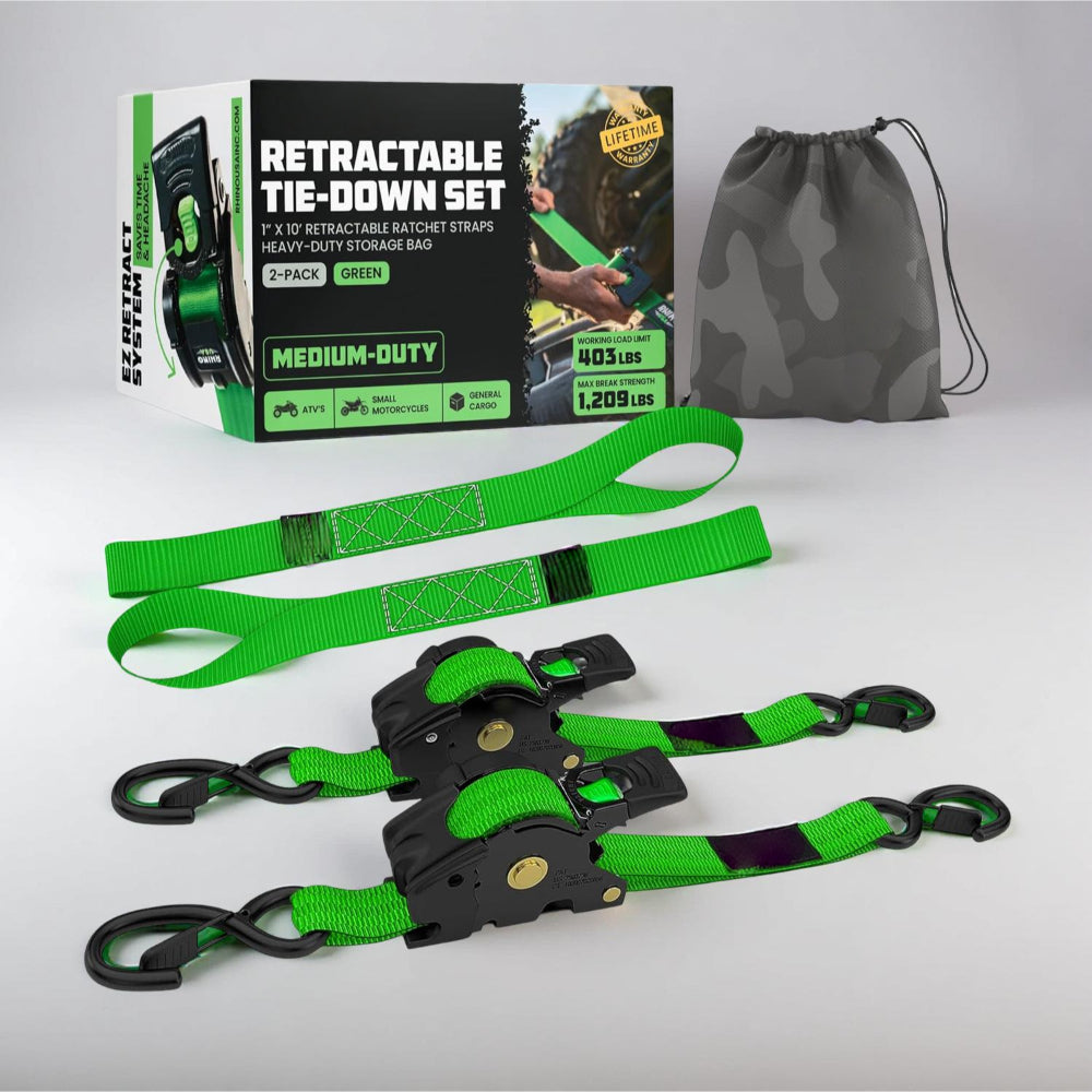 ערכת רצועות קשירה מתכווננות עם וו כבד לעיגון מטען