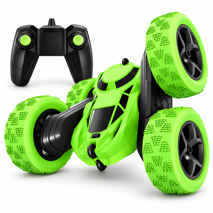 RC-Stuntwagen mit ferngesteuertem Überschlag und Offroad-Reifen