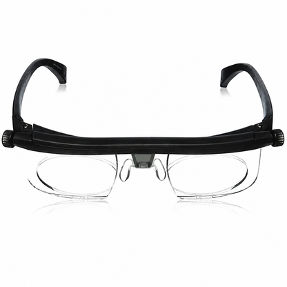 Lesebrille mit verstellbarem Fokus für Nah- und Fernsicht