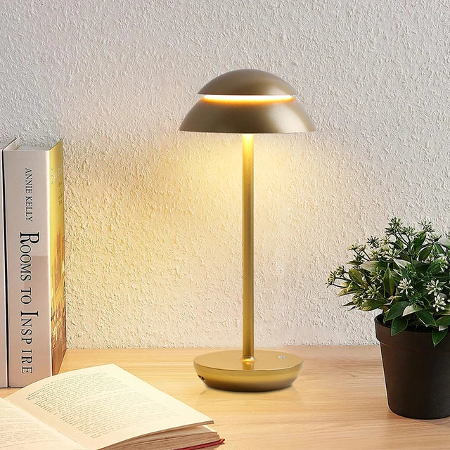 PowerLuxe Rechargeable Table Lamp | Modern Wireless Lighting