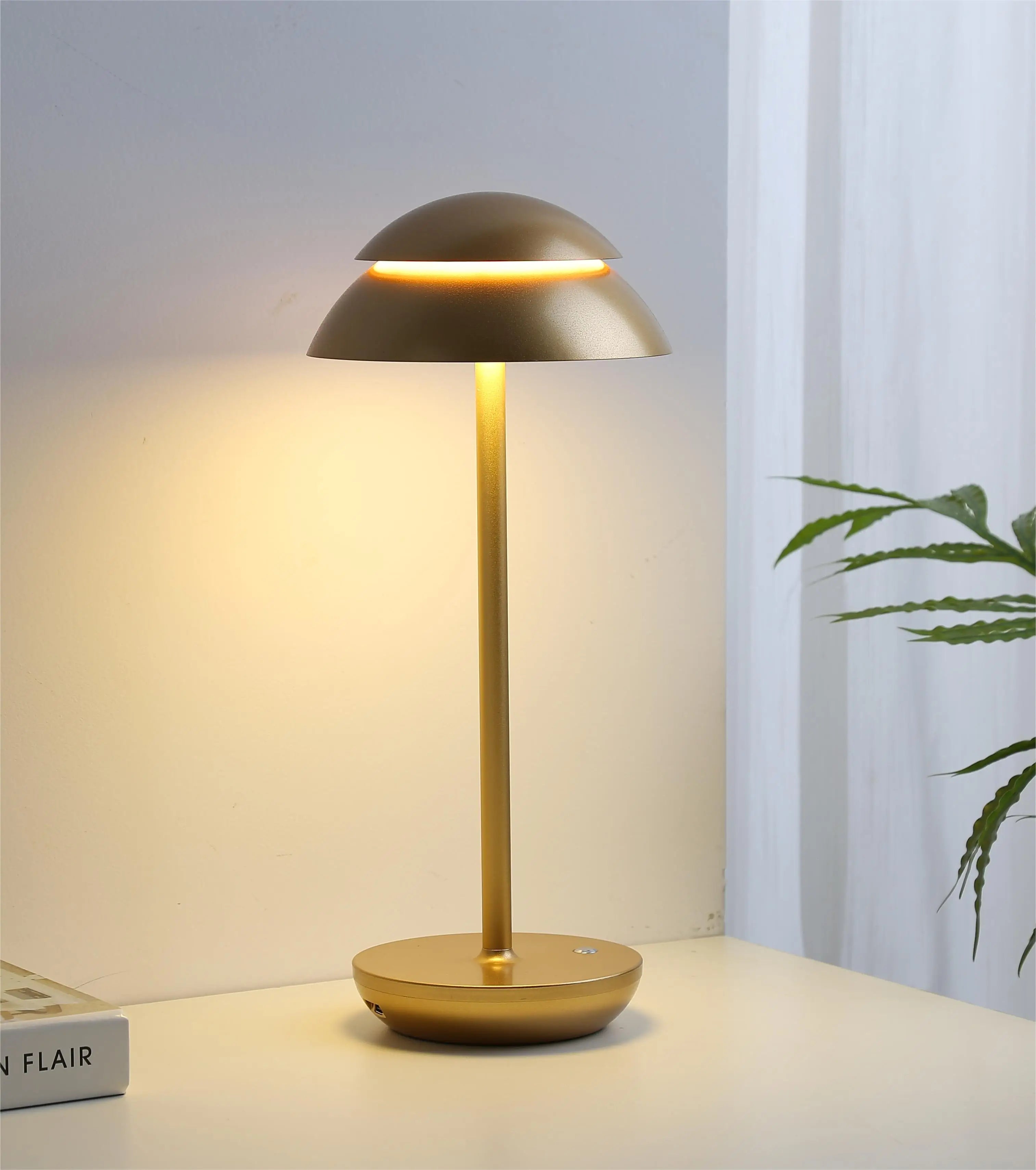 PowerLuxe Rechargeable Table Lamp | Modern Wireless Lighting