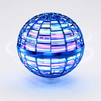 Pallina volante ricaricabile con LED per un divertimento interattivo
