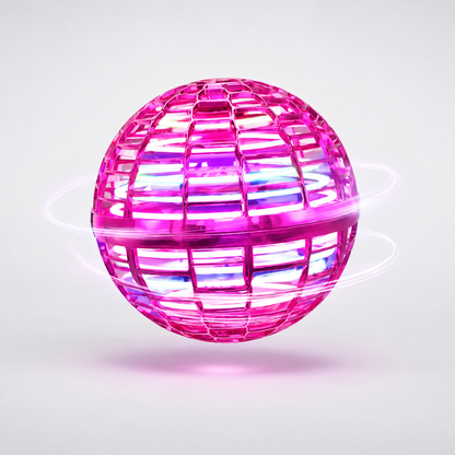 Pallina volante ricaricabile con LED per un divertimento interattivo