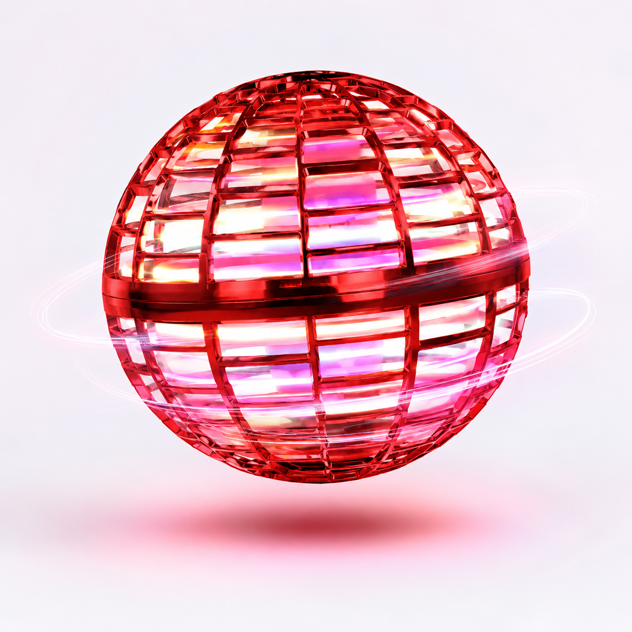 Pallina volante ricaricabile con LED per un divertimento interattivo