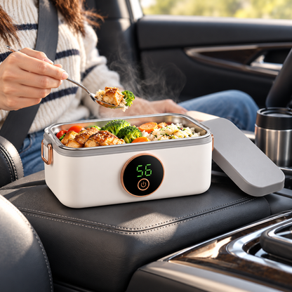 Wiederaufladbare beheizte Lunchbox, tragbare elektrische Lunchbox